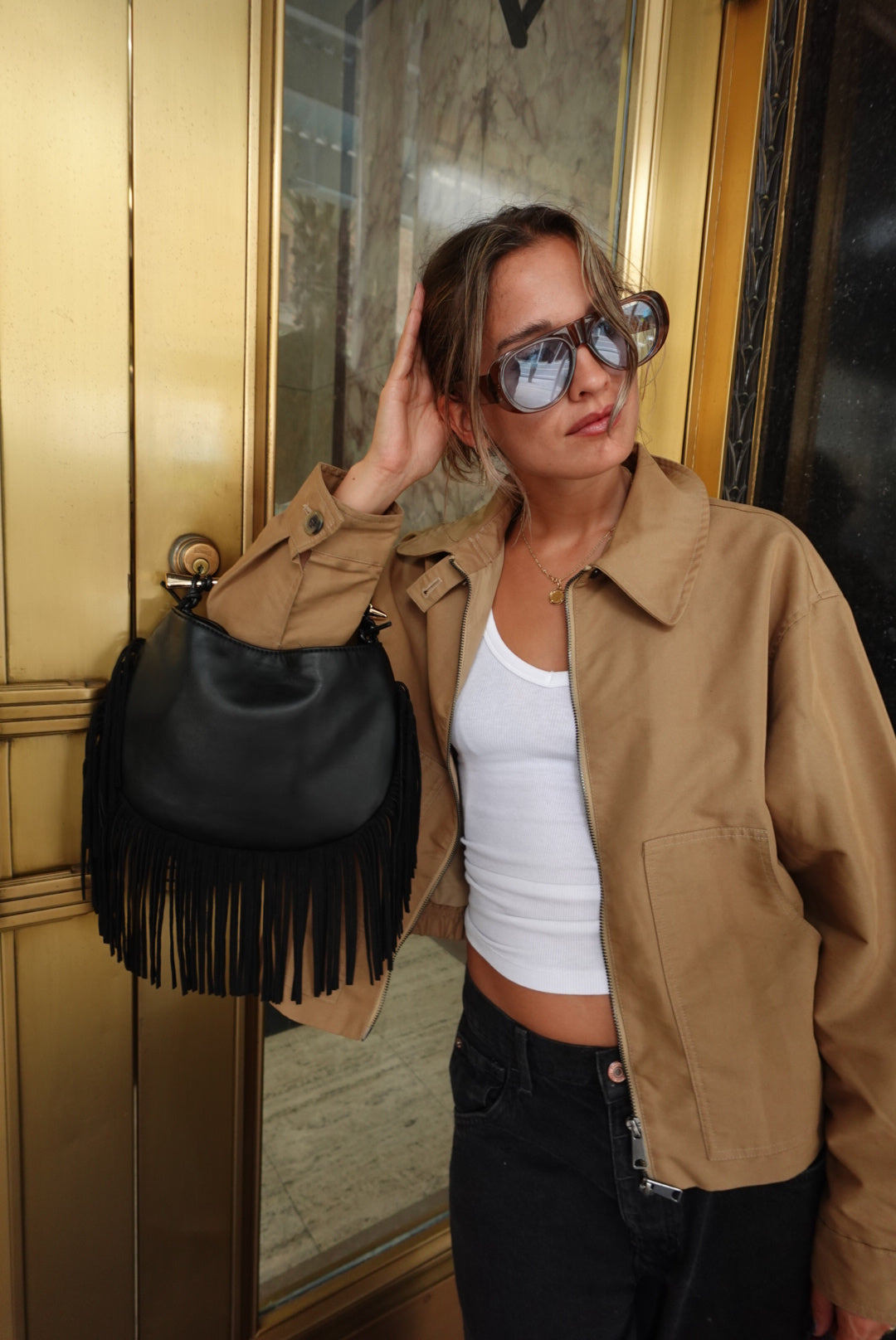 Frida Fringe Bag