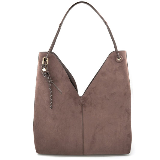 Annika Suede Reversible Tote